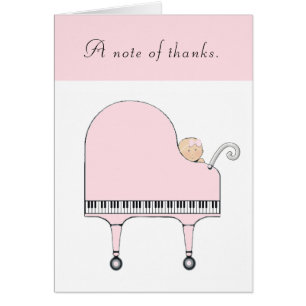 Creatieve baby bedankt kaartjes