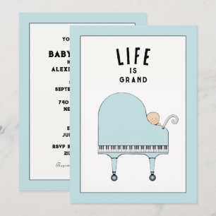 Creatieve babyshower uitnodigingen