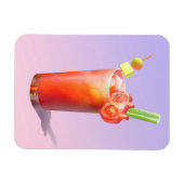 Creatieve Bloody Mary Cocktail Magneet (Horizontaal)
