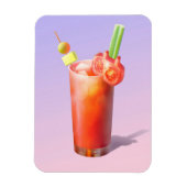 Creatieve Bloody Mary Cocktail Magneet (Verticaal)