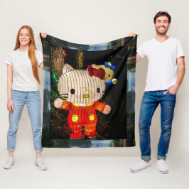 Creatieve Cartoon Karakter Licht Installaties Fleece Deken