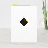 Creatieve diploma kaart (Achterkant)