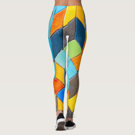 Creatieve en aantrekkelijke Leggings voor kunstont (Achterkant)