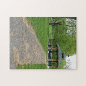 Creatieve gazebo herfst foto puzzel legpuzzel (Horizontaal)