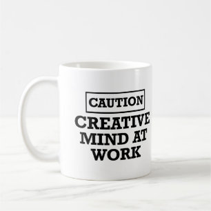 Creatieve geest op het werk - Sarcastische Humor Koffiemok