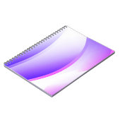 Creatieve golven. Futuristische technologiestandaa Notitieboek (Linkerzijde)