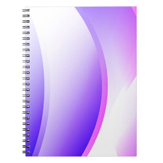 Creatieve golven. Futuristische technologiestandaa Notitieboek (Voorkant)