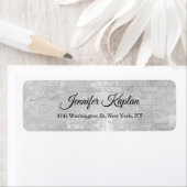 Creatieve Grijze Muur Moderne Minimalistische Prof Etiket (Insitu)