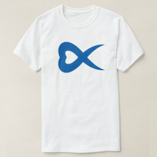 Creatieve Hart Letter X Monogram T-shirt