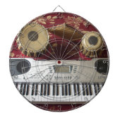Creatieve hoek: Musical Tapestry Dartbord (Voorkant)