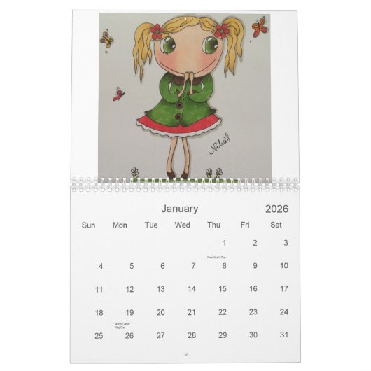 creatieve kalender (Jan 2026)