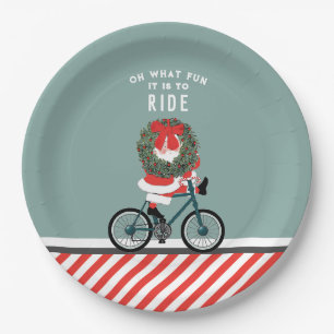Creatieve kerstfeest papieren bord