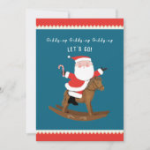 Creatieve kerstfeest uitnodiging (Voorkant)