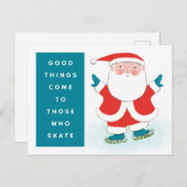 Creatieve kerstvakantie Briefkaarten (Voorkant / Achterkant)