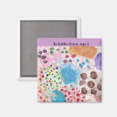 Creatieve kunstwerkmagneet magneet (Voorkant / Achterkant)