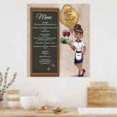 Creatieve Magie Café decor Poster (Keuken)