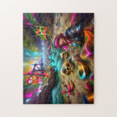 Creatieve patroon legpuzzel (Verticaal)