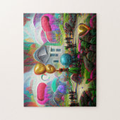 Creatieve patroon legpuzzel (Verticaal)