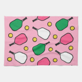 Creatieve Pickleball Decoratie Theedoek (Horizontaal)