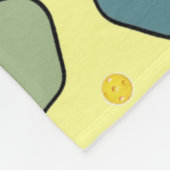Creatieve Pickleball Fleece Deken (Hoek)
