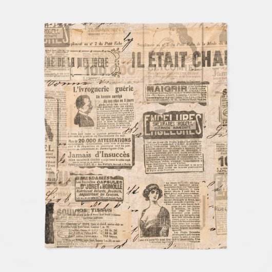 Creatieve  stijlachtergrond. Papiertextuur. Fleece Deken (Voorkant)