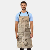 Creatieve  stijlachtergrond. Papiertextuur. Schort (Gedragen)