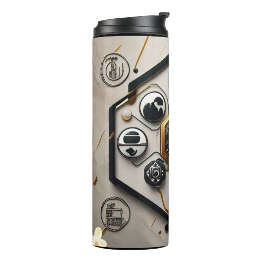 "Creatieve technische oplossingen" Thermosbeker (Gedraaid links)