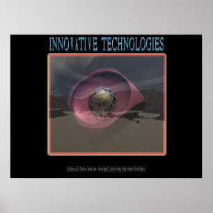 Creatieve technologieën Logo 1 Poster