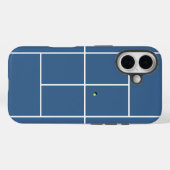 Creatieve Tennis Case-Mate iPhone Case (Achterkant (horizontaal))