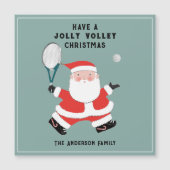 Creatieve Tennis Kerst Kaarten (Voorkant)