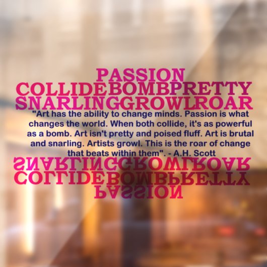 Creatieve transformatie raamsticker (Vel 2)