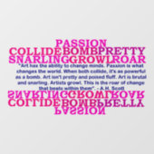 Creatieve transformatie raamsticker (Vel)