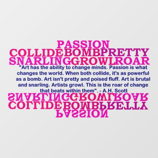 Creatieve transformatie raamsticker (Vel)