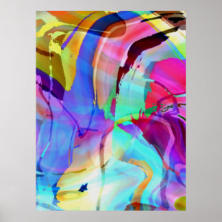 Creatieve uren van slapeloosheid poster