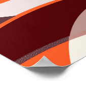 Creatieve vorm design poster (Hoek)