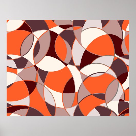 Creatieve vorm design poster (Voorkant)