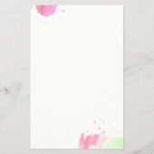 Creatieve Wimpernagels met Eigen Tekst Flyer (Achterkant)