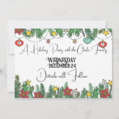 Creating Memories Around the Tree Save The Date (Achterkant)