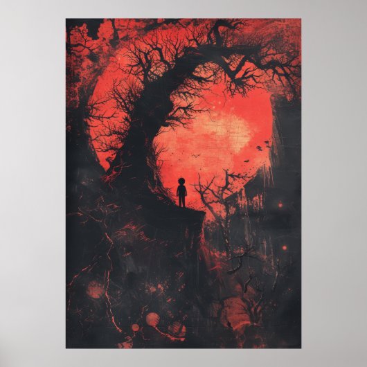 Création Artistique d'Enfant - Forme d'un Affiche (Devant)
