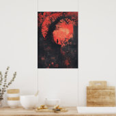 Création Artistique d'Enfant - Forme d'un Affiche (Cuisine)