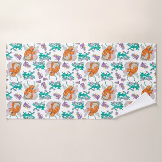 Création d'avril (Serviette de bain)