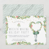 Création de la couronne | Invitation Fête de Vacan (Devant / Derrière)