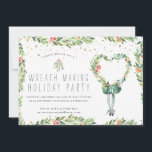 Création de la couronne | Invitation Fête de Vacan<br><div class="desc">Une fête de fabrication de couronne est une excellente excuse pour réunir vos amis et votre famille pendant les vacances et la façon parfaite de montrer votre appréciation en les accueillant pour un après-midi amusant avec de la nourriture et de l'artisanat. Que vous utilisiez cette invitation pour un cocktail de...</div>