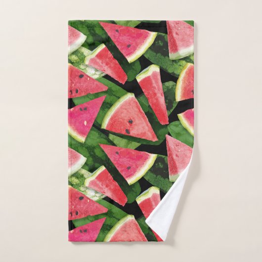 Création de Motif de pastèque 5 (Serviette à main)