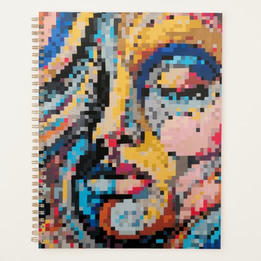 Création de pixels multicolores (Devant)