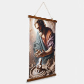 Création Divine Tapisserie murale en bois (Angulaire)