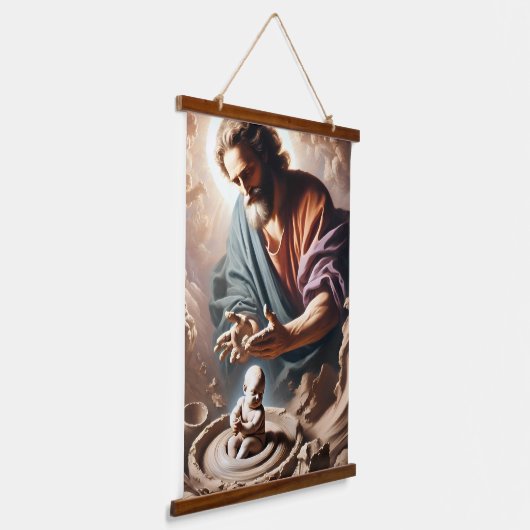 Création Divine Tapisserie murale en bois (Angulaire)
