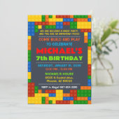 Création d'une invitation pour la fête d'anniversa (Debout devant)