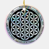 Creation Harmony Symbol  Keramisch Ornament (Achterkant)