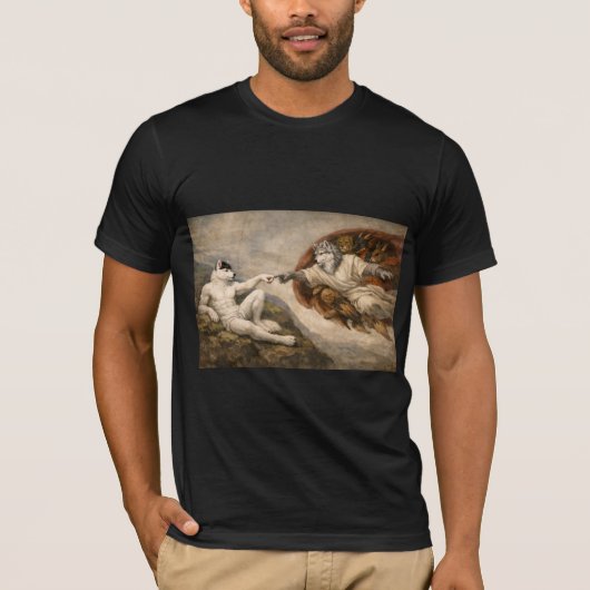 Creation Of Furry Adam T-shirt (Voorkant)